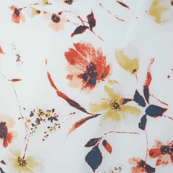 Lily Star Cream Off the Shoulder‎ Floral Dress - Picture 5 of 6